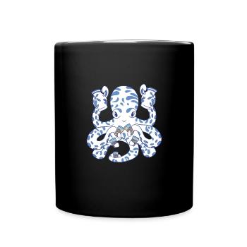 Dubbeglas Weinschorle Weinfest - Tasse einfarbig - Schwarz - Vorne