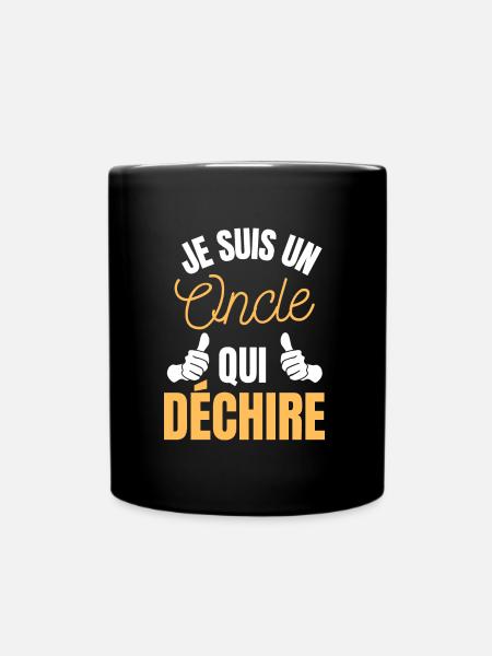 I'm an uncle who tears - Full Colour Mug - black