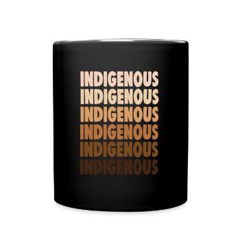 INDIGENOUS - Full Colour Mug - black - Front