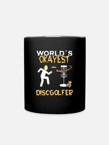 frisbeescheibe ultimate-frisbee discgolfer frisbee - Tasse einfarbig - Schwarz