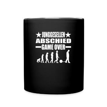 Junggesellenabschied - Tasse einfarbig - Schwarz - Vorne