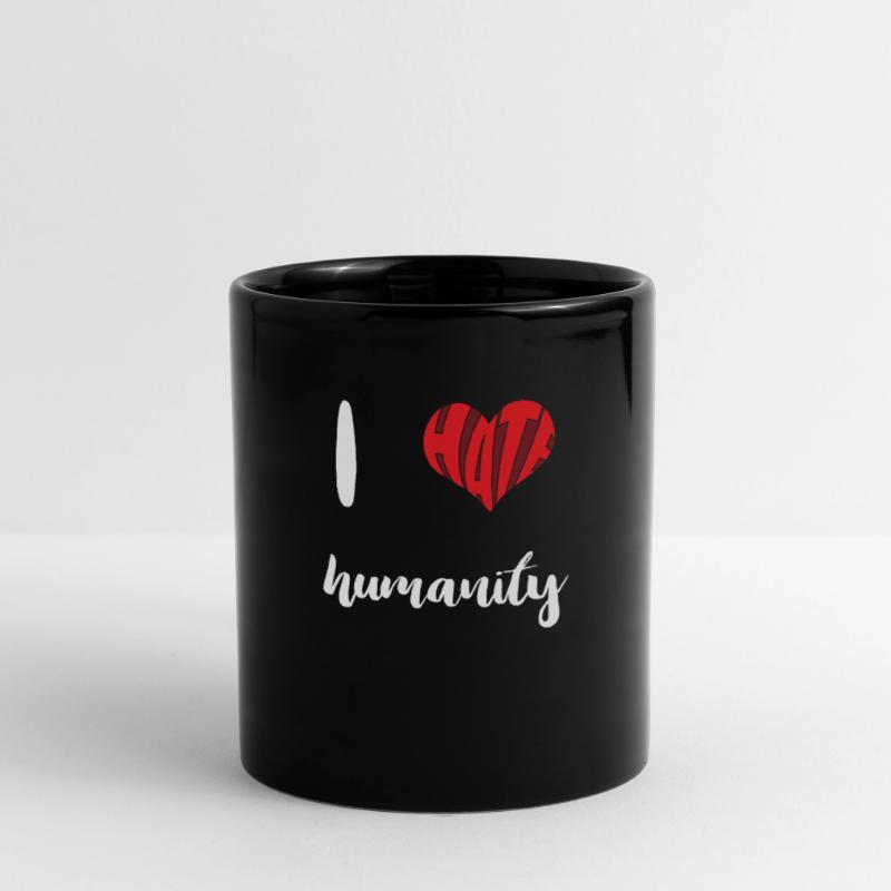 Hate Humanity Stop Hate Anti Hate Full Colour Mug
