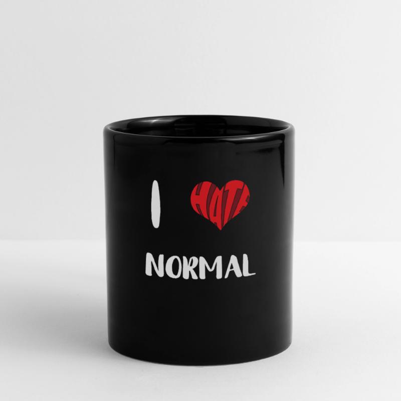 Hate Normal Stop Hate Anti Hate Full Colour Mug