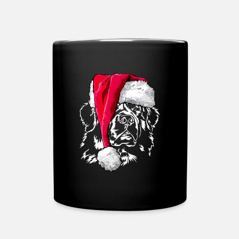 TERRE-NEUVE - TERRE-NEUVE-cadeau Weichnachten - Mug uni - noir