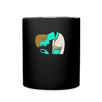 Smombie Smartphone Zombie - Full Colour Mug - black - Front