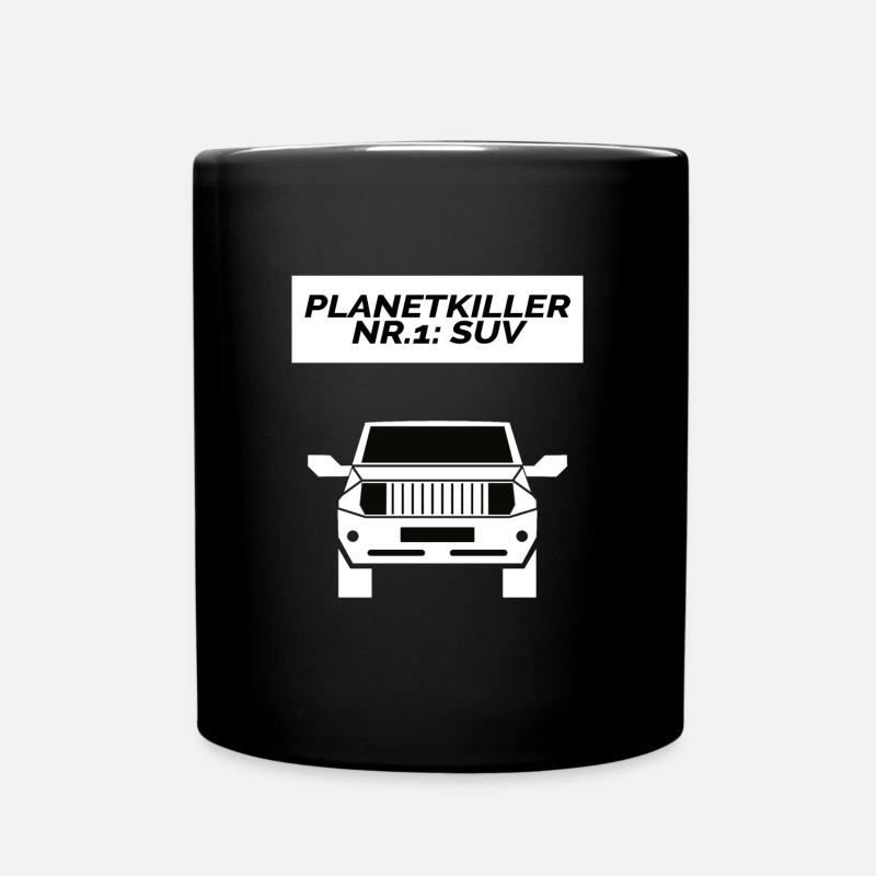 Démonstration de la pollution SUV climatique RIP - Mug uni - noir