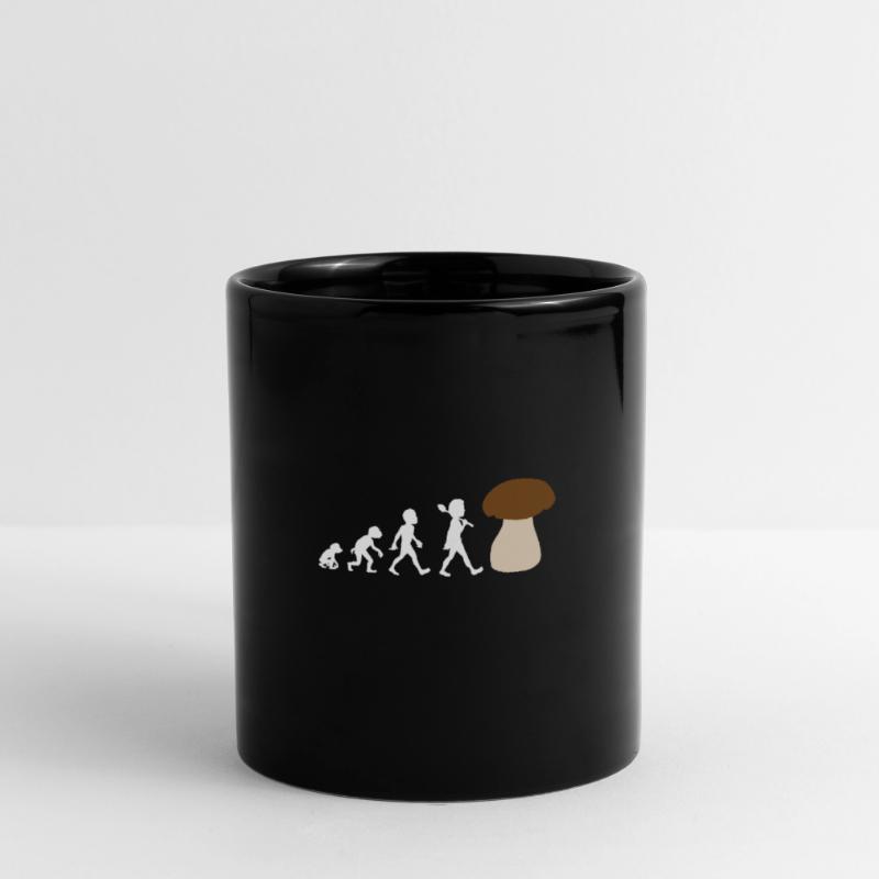 Conception de l'évolution d'un cèpe Mug uni