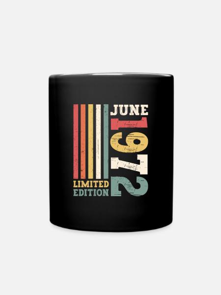 Edition Limitée Juin 1972 50ème Anniversaire Hommes - Mug uni - noir