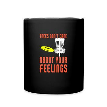 Funny Disc Golf Player Quote Disc Golfing - Tasse einfarbig - Schwarz - Vorne