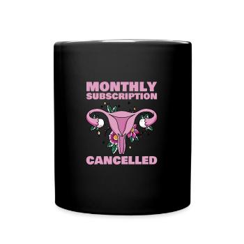 Hystérectomie Ablation de l’utérus Chirurgie du col de l’utérus - Mug uni - noir - Devant