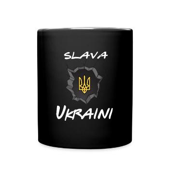 ukraine slava ukraini soutenir l’ukraine - Mug uni - noir - Devant