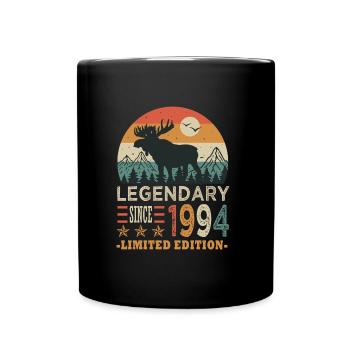1994 legendary birthday Born in 1994 - Full Colour Mug - black - Front