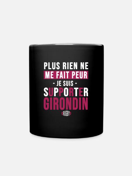 Rugby Bordeaux cadeau supporter girondin - Mug uni - noir