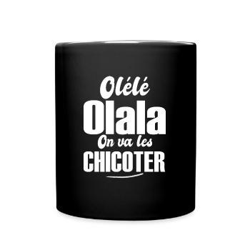 football Lens foot club Lensois cadeau supporters - Mug uni - noir - Devant