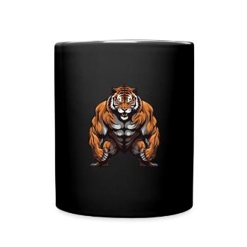 Tiger Beast Fitness - Mug uni - noir - Devant