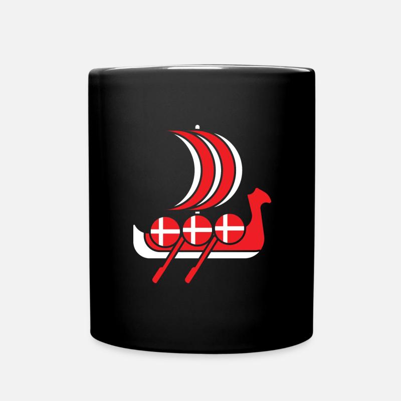 Dänischer Vikinger - Tasse einfarbig - Schwarz