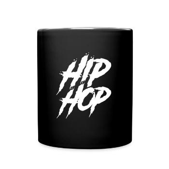 Hip hop music - Full Colour Mug - black - Front