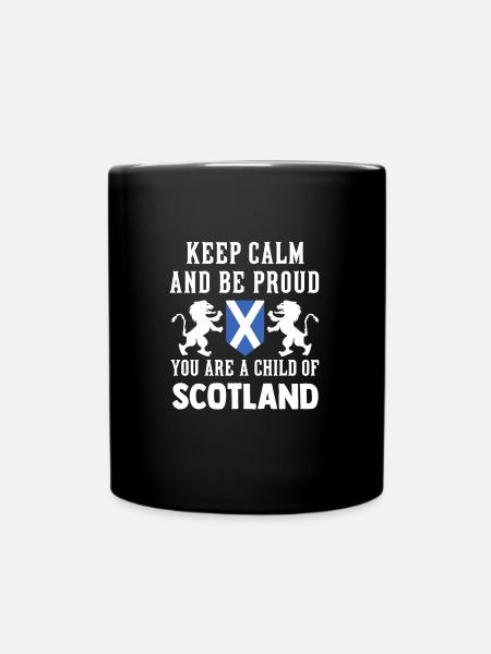 Schottland Schottland Geschenk - Tasse einfarbig - Schwarz