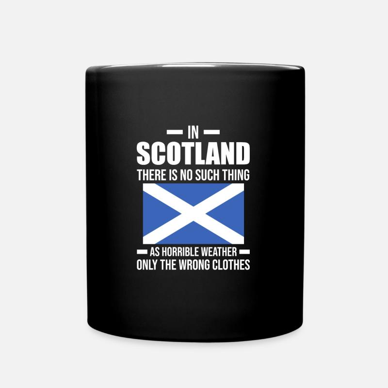 Schottland Schottland Geschenk - Tasse einfarbig - Schwarz