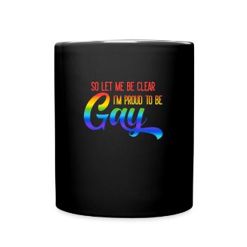 Gay Pride Gay Pride Cadeau - Mug uni - noir - Devant