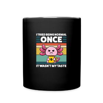 Axolotel Axolotl Lover Axolotls Cadeau - Mug uni - noir - Devant