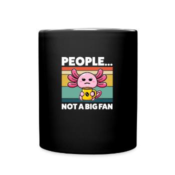 Axolotel Axolotl Lover Axolotls Cadeau - Mug uni - noir - Devant