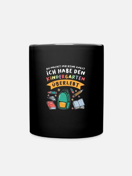 Kindergarten Abschluss Kindergarten Abschluss Gesc - Tasse einfarbig - Schwarz