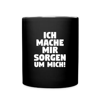 Sarkasmus Spruch Sarkastisch Geschenk - Tasse einfarbig - Schwarz - Vorne