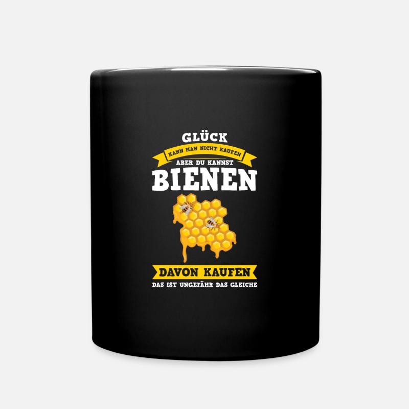 Imker Bienen Imkern Geschenk - Tasse einfarbig - Schwarz