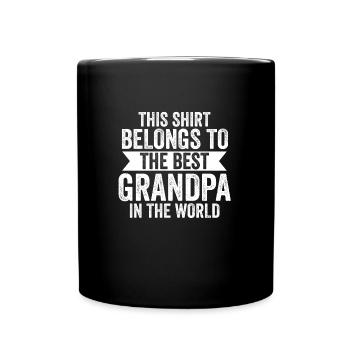 Großvater Großvater Großvater Geschenk - Tasse einfarbig - Schwarz - Vorne