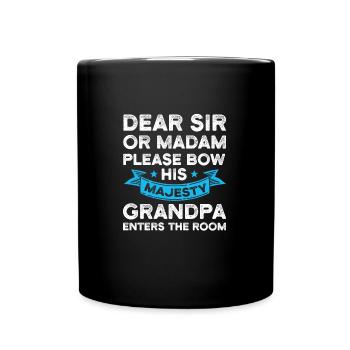 Großvater Großvater Großvater Geschenk - Tasse einfarbig - Schwarz - Vorne