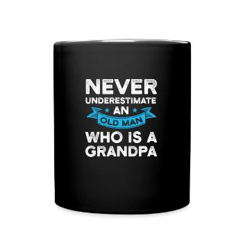 Großvater Großvater Großvater Geschenk - Tasse einfarbig - Schwarz - Vorne