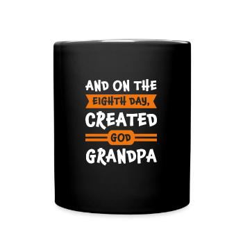 Großvater Großvater Großvater Geschenk - Tasse einfarbig - Schwarz - Vorne
