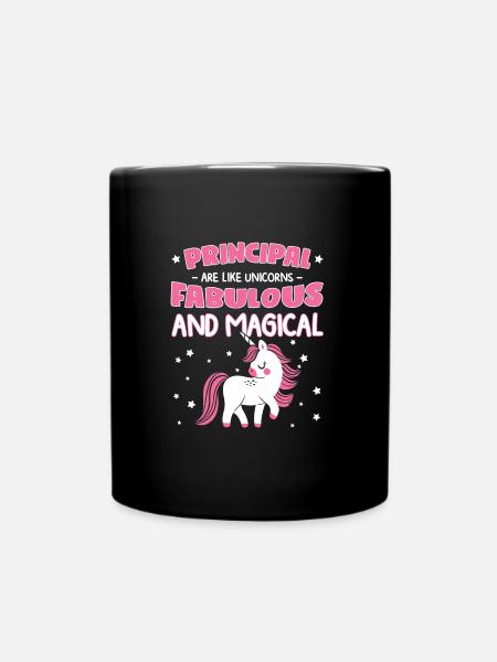 Lehrer Schulleiter Geschenk - Tasse einfarbig - Schwarz