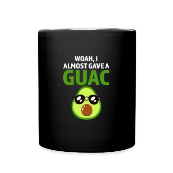 Avocados Avocado Avocado-Liebhaber Geschenk - Tasse einfarbig - Schwarz - Vorne