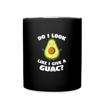 Avocados Avocado Avocado-Liebhaber Geschenk - Tasse einfarbig - Schwarz - Vorne