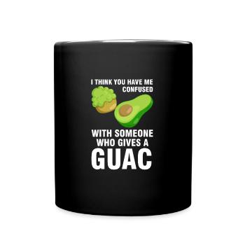 Avocados Avocado Avocado-Liebhaber Geschenk - Tasse einfarbig - Schwarz - Vorne
