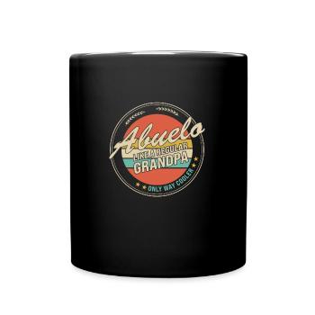 Großvater Abuelo Großvater Familie Geschenk - Tasse einfarbig - Schwarz - Vorne