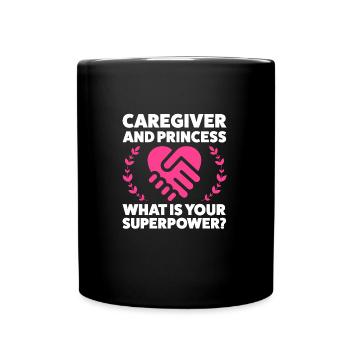 Pflegekraft Frau Pflegekraft Hausmeister Geschenk - Tasse einfarbig - Schwarz - Vorne