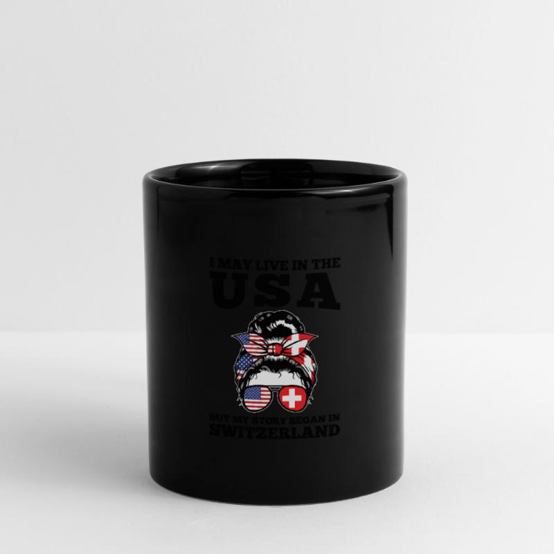 Schweizer Schweizer Schweiz Geschenk Tasse einfarbig