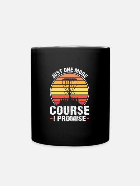 Discgolfer Discgolf Discgolfing Geschenk - Tasse einfarbig - Schwarz