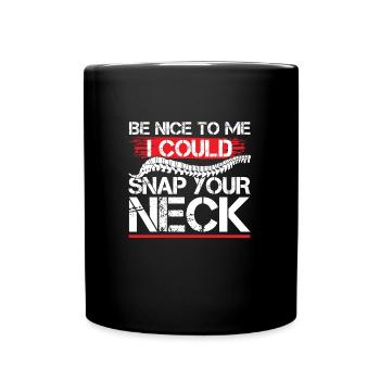 Physiotherapeut Chiropraktiker Chiropraktikerin Ge - Tasse einfarbig - Schwarz - Vorne