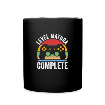 Matura Gaming Matura Abschluss Geschenk - Tasse einfarbig - Schwarz - Vorne