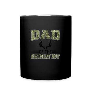 Jäger Jagd Jagd Geschenk - Tasse einfarbig - Schwarz - Vorne