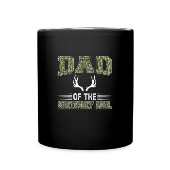 Jäger Jagd Jagd Geschenk - Tasse einfarbig - Schwarz - Vorne
