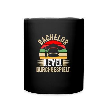 Bachelor Prüfung Bachelor Prüfung Geschenk - Tasse einfarbig - Schwarz - Vorne