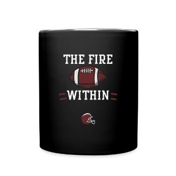 Le feu intérieur - Football - Mug uni - noir - Devant