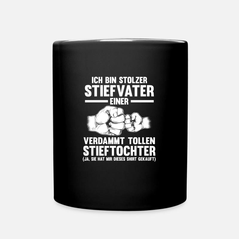 Große Schwester Eule Grosse Schwester Geschenk - Tasse einfarbig - Schwarz