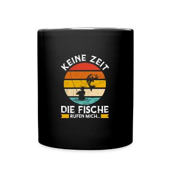 Onkel & Nichte Familie Nichte Geschenk - Tasse einfarbig - Schwarz - Vorne