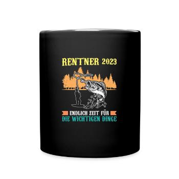 Onkel & Neffe Familie Neffe Geschenk - Tasse einfarbig - Schwarz - Vorne